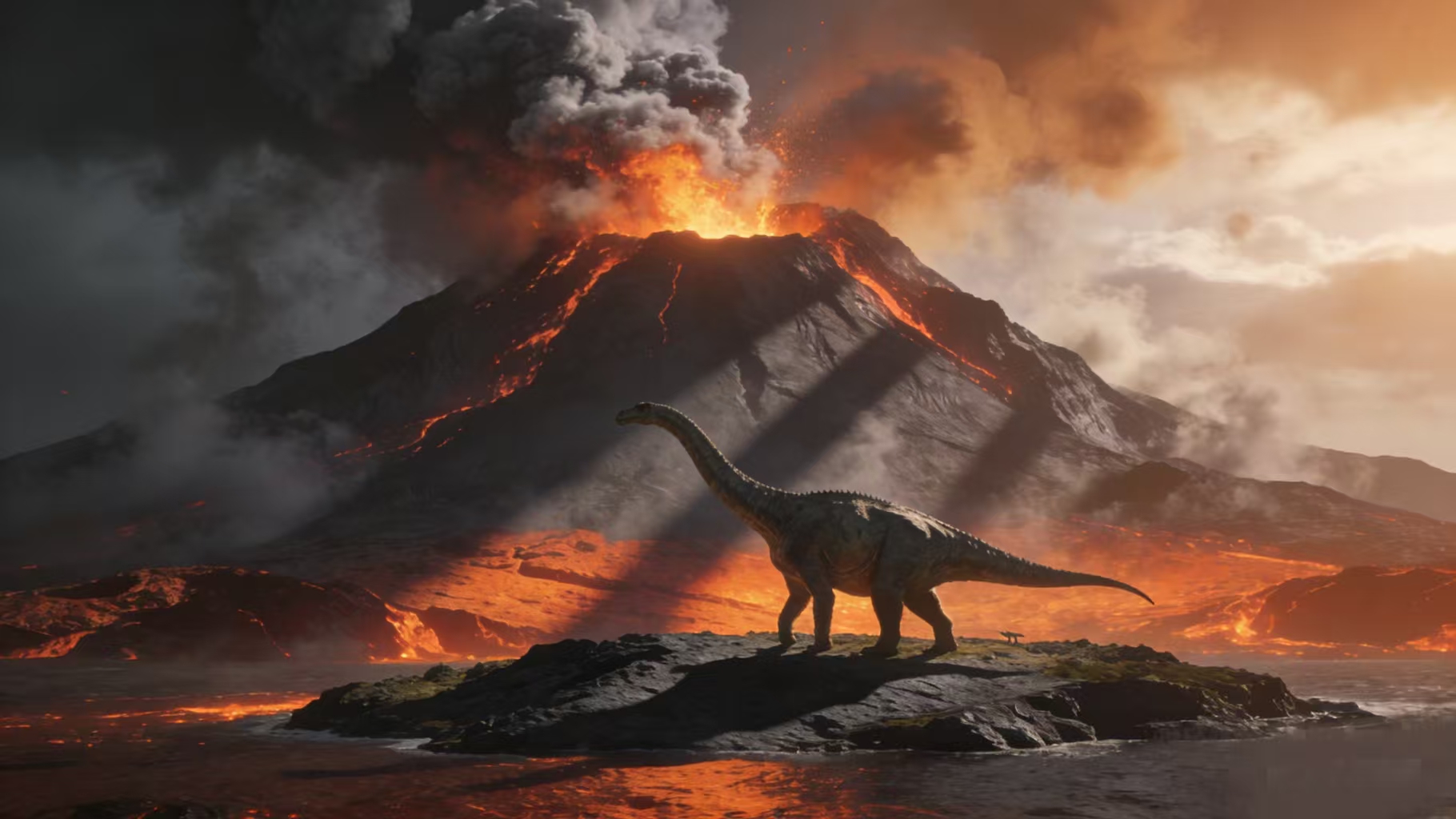 . 恐龙岛·火山阴影